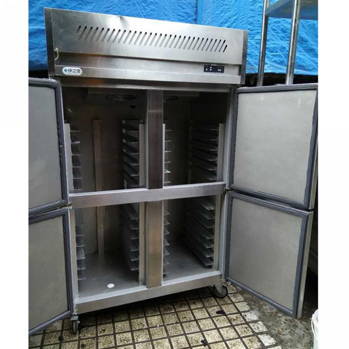 congelatore commerciale di acciaio inossidabile di r404a 1