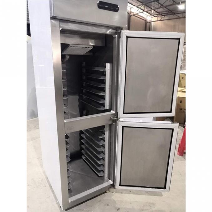 congelatore commerciale di acciaio inossidabile di r404a 2
