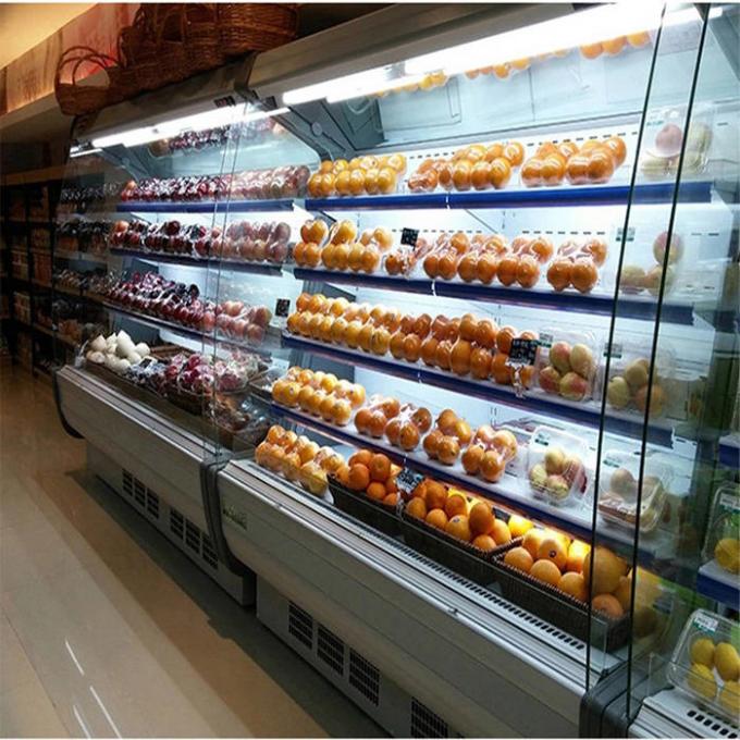 attrezzatura di refrigerazione del supermercato 1896W di 2M per frutta 1