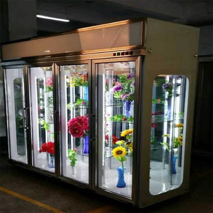 3 frigorifero commerciale su ordinazione di vetro della porta 600W 1