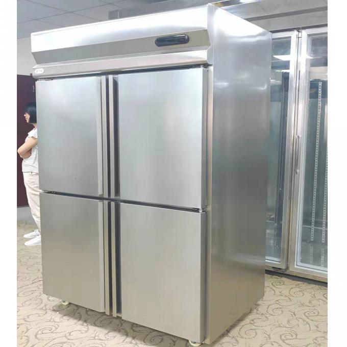 congelatore di frigorifero commerciale di acciaio inossidabile 550W di 2000mm 0