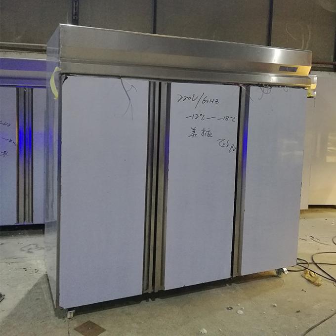 Congelatore di frigorifero commerciale di acciaio inossidabile del ODM R134A 2