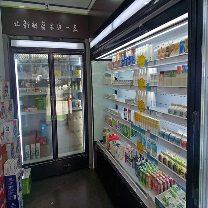 attrezzatura di refrigerazione del supermercato di 650L Panasonic 0