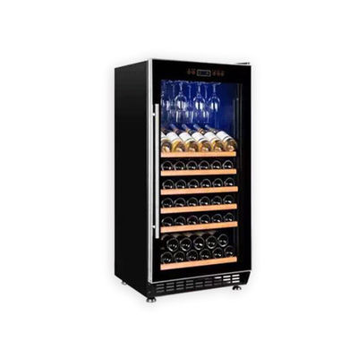 Dispositivo di raffreddamento commerciale d'accensione blu dell'esposizione del vino di zona 188L uno