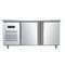 2 congelatore di frigorifero commerciale di acciaio inossidabile della porta 1.8m