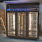 tre congelatore di frigorifero del montante della porta a battenti 2200mm per birra