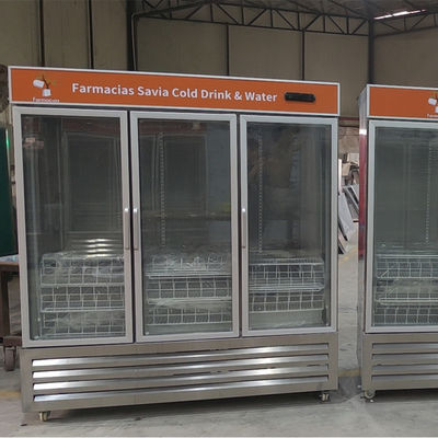 Portata commerciale inferiore del supporto 304SS in frigorifero 110V 60Hz 1200L