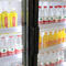 Dispositivo di raffreddamento di vetro dell'esposizione del negozio di alimentari della porta 1000L 2 neri