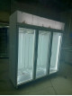Display commerciale di bevande frigorifero 3 porte di vetro frigorifero verticale 110V 60Hz