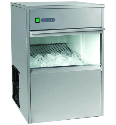 Acciaio inossidabile Commercial Ice Cube Maker ETL NSF Certificato con Compressore Secop Copeland Tecumseh