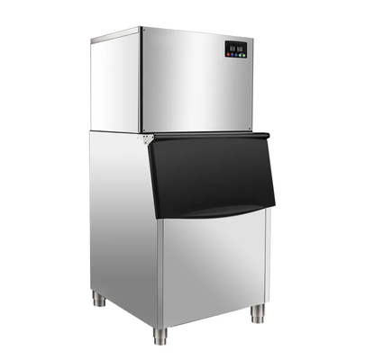 Volume 220V Acciaio inossidabile Ice Cube Maker ETL/NSF certificato sistema di raffreddamento dell'aria 342 Ice Cubes Tray