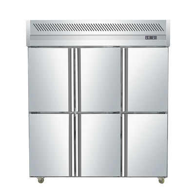 congelatore di frigorifero commerciale di acciaio inossidabile 650W per la cucina
