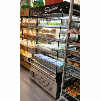 Frigorifero dell'esposizione del forno di Front Full Opened R134a 4ft