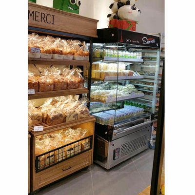 Frigorifero dell'esposizione del forno di Front Full Opened R134a 4ft