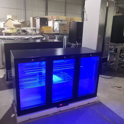 Frigorifero di R134a 330L Undercounter Antivari con un colore nero di 3 porte