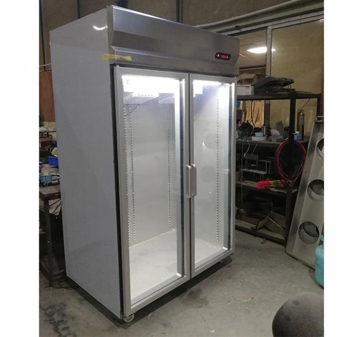congelatore di frigorifero commerciale di acciaio inossidabile del montante 1000L 1