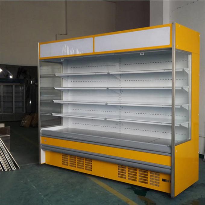 Refrigeratore aperto della vetrina di Fan Cooling 870L del regolatore di Digital 2