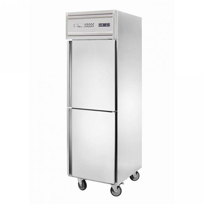 congelatore di frigorifero commerciale di acciaio inossidabile di 220V 500L 0