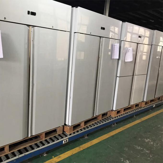 Congelatore di frigorifero commerciale di acciaio inossidabile di R404A 450W 2