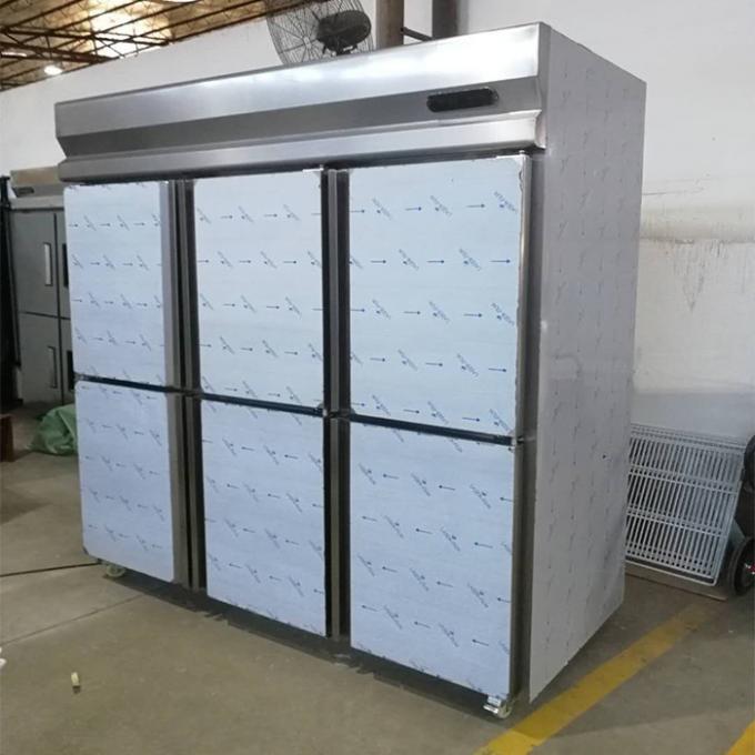 congelatore di frigorifero commerciale di acciaio inossidabile 650W per la cucina 1